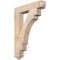 Ekena Millwork Merced Arts & Crafts Smooth Bracket, Douglas Fir, 3 1/2"W x 20"D x 28"H BKT04X20X28MRC03SDF - alternate 1